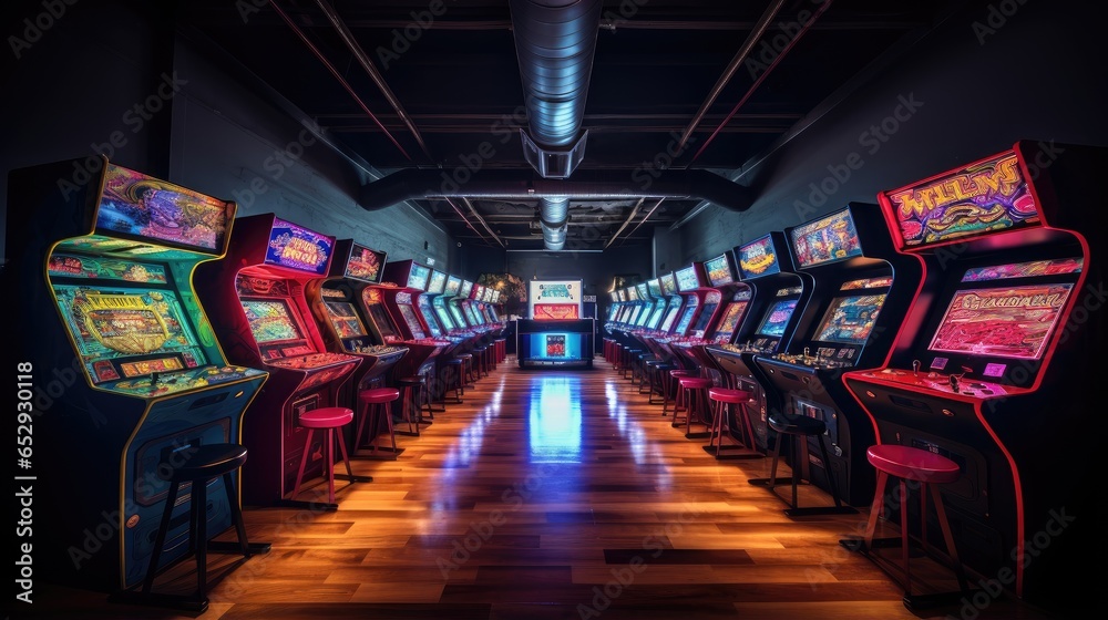 world of classic arcade gaming, where nostalgia meets modern fun