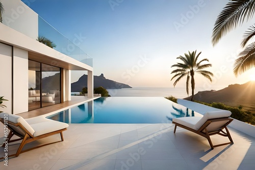 Luxury hotel swimming pool © sarmad