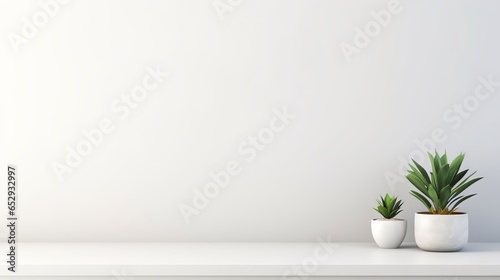 Clean and polished white background