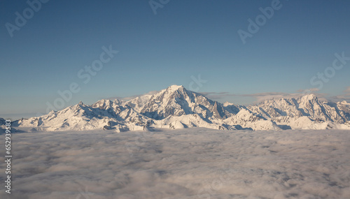 snow covered mountains © Mark
