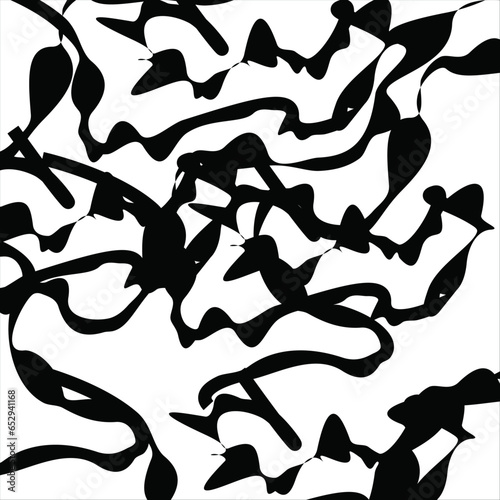 Black random line art texture ,tiles art texture