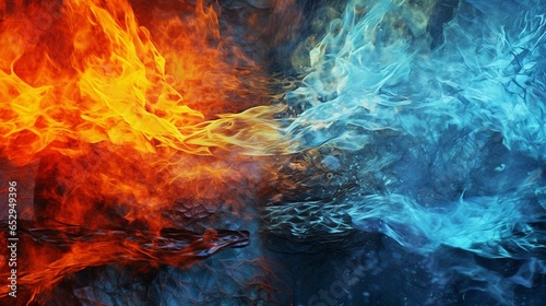 Four Elements: The Elemental Mosaic - Created by AI