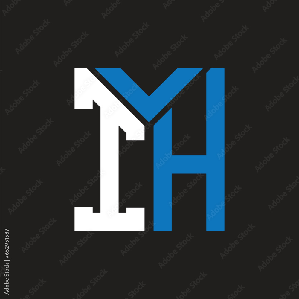 IH letter logo design on black background. IH creative initials letter logo concept. IH letter design.
IH letter logo design on black background. IH creative initials letter logo concept. IH letter design.