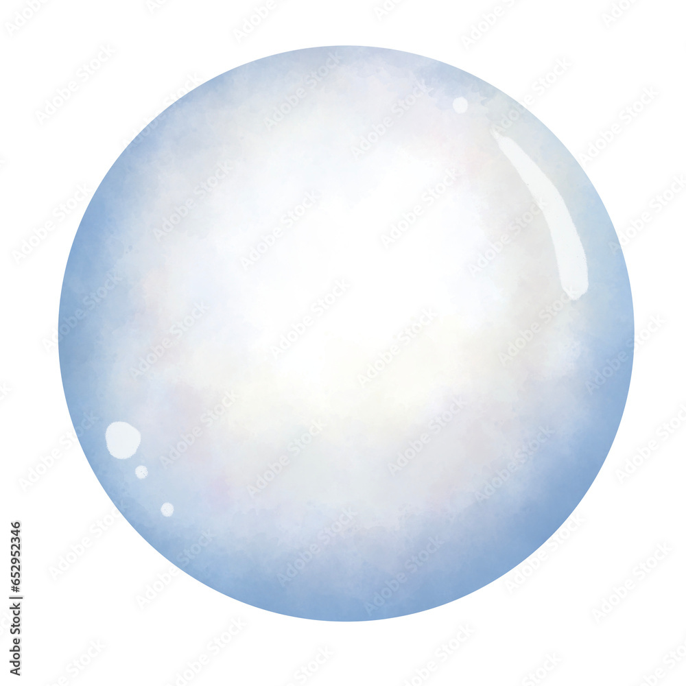 pastel blue bubble with white background in circle pastel blue bubble with white background in circle