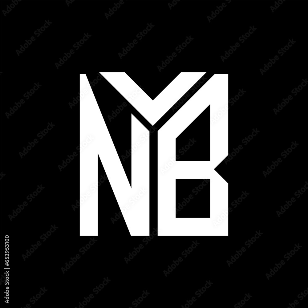 NB letter logo design on black background. NB creative initials letter logo concept. NB letter design.
NB letter logo design on black background. NB creative initials letter logo concept. NB letter design.