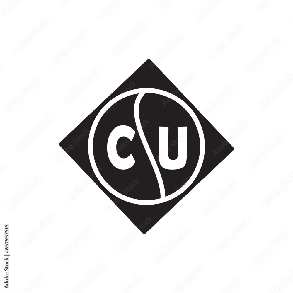 CU letter logo design on white background. CU creative initials letter logo concept. CU letter design.
CU letter logo design on white background. CU creative initials letter logo concept. CU letter design.