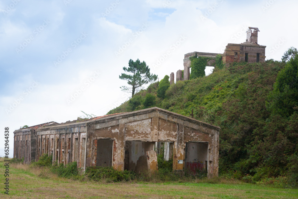 Llumeres abandoned old steel mine, Spain