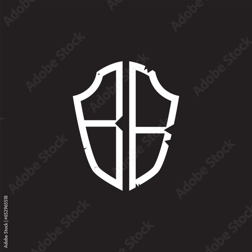 BB letter logo design. BB creative initials letter logo concept. BB letter design.
