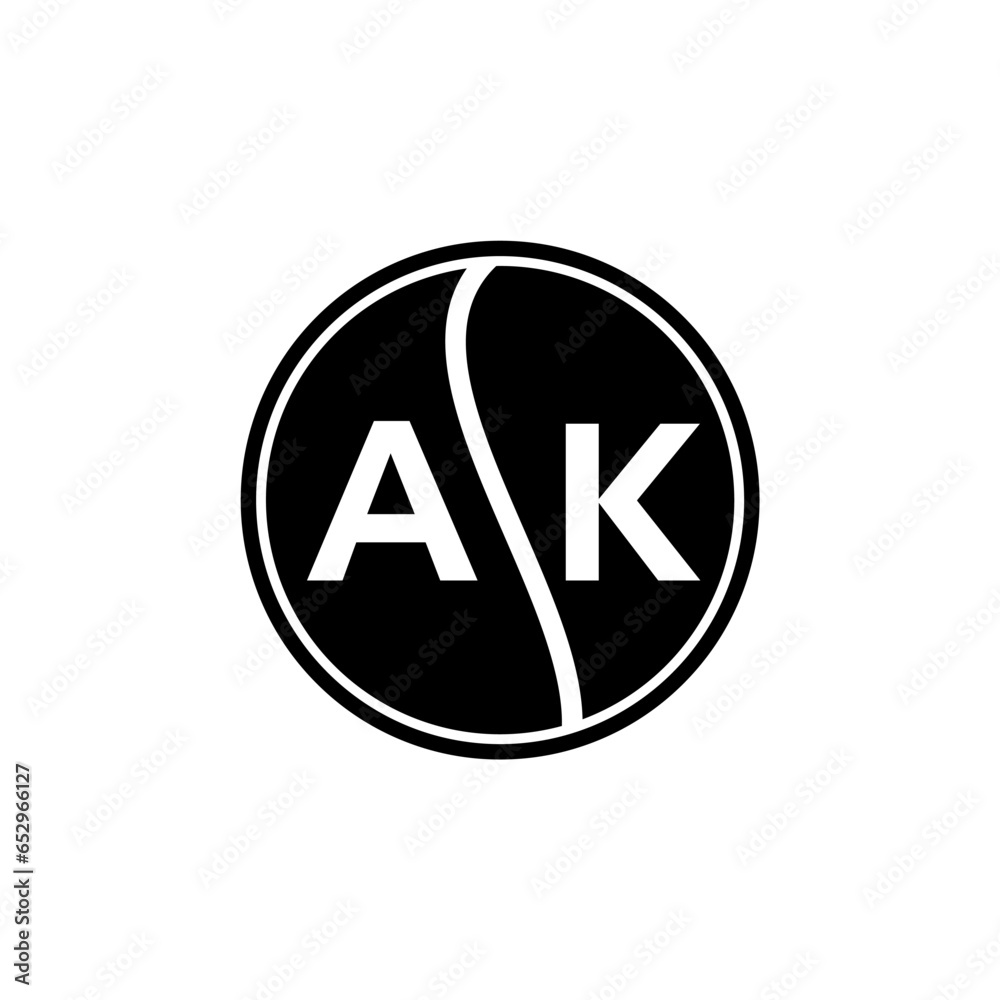 AK letter logo design on White background. AK creative initials letter logo concept. AK letter design.
AK letter logo design on White background. AK creative initials letter logo concept. AK letter design.