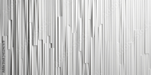 white plastic background made of thin slats