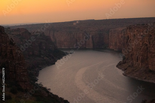 Gandikota Grand Canyon of India tourism place located at Kadapa, Andhra pradesh photo