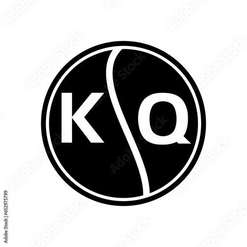 KQ letter logo design.KQ creative initial KQ letter logo design. KQ creative initials letter logo concept.
