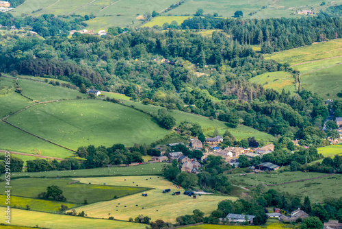 Pendle Hill  Lancashire - View from the top.