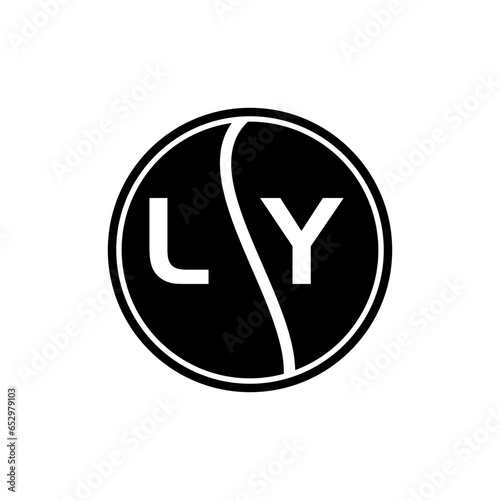 LY letter logo design.LY creative initial LY letter logo design. LY creative initials letter logo concept.