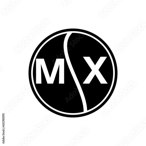 MX letter logo design.MX creative initial MX letter logo design. MX creative initials letter logo concept.
