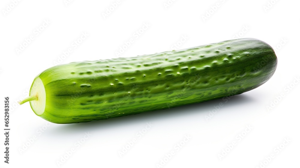 cucumber isolated on white background cucumber isolated on white background