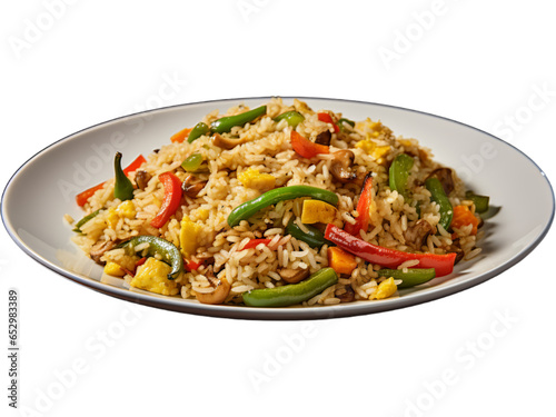 Vegetable Fried Rice, Clearly Veg Delight