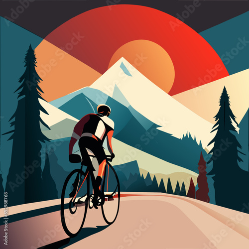 mountain bike ride