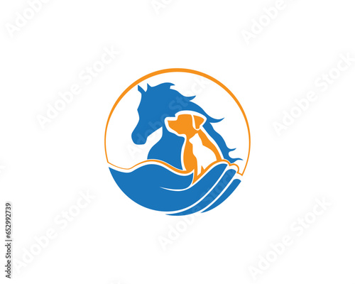hand animal logo