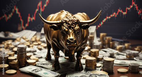 Financial investment in bull market. (Productive AI)