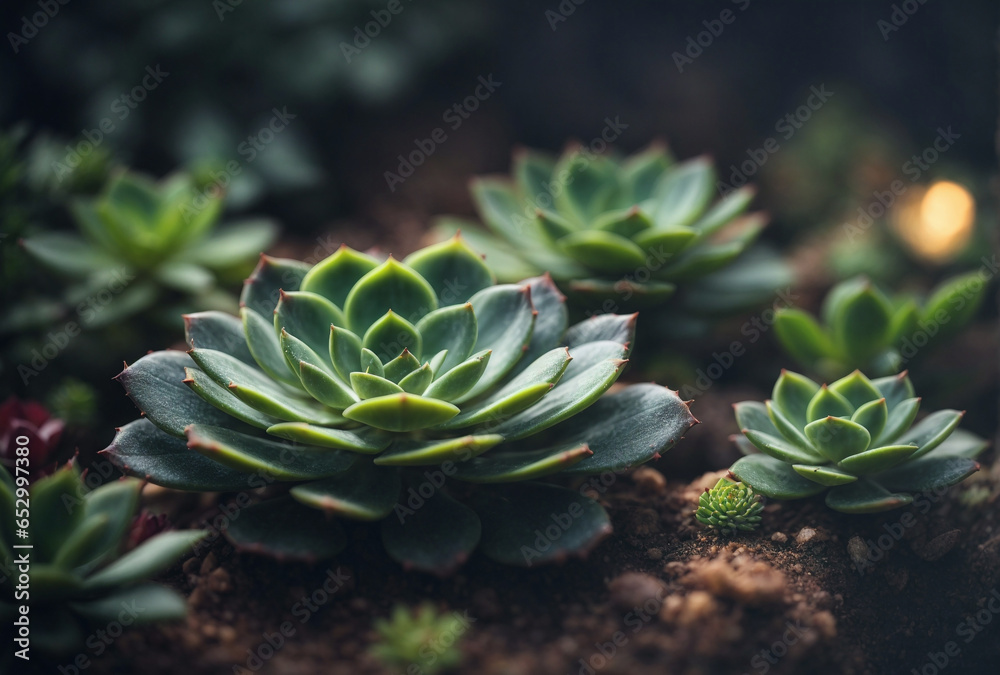 succulent plants in the garden succulent plants in the garden