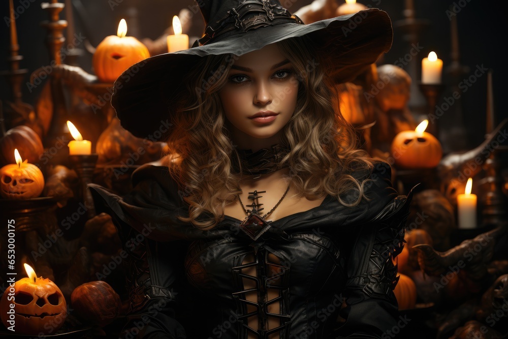 Witchcraft and Wonder: Celebrating Halloween with Pumpkins and Candles Witchcraft and Wonder: Celebrating Halloween with Pumpkins and Candles