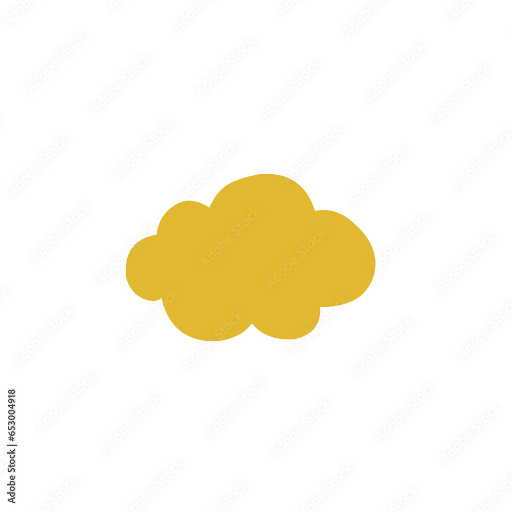 Vector Golden Clouds Vector Golden Clouds