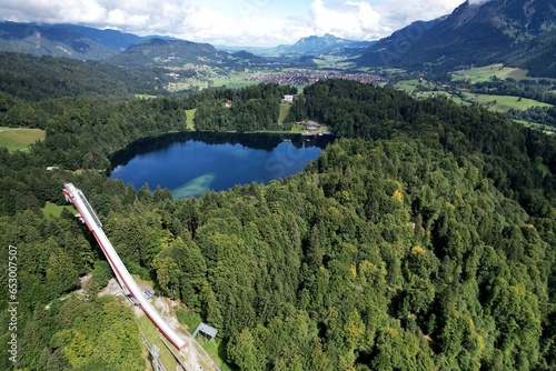 Oberstdorf im Allgäu, Heini-Klopfer-Skiflugschanze 2023 photo