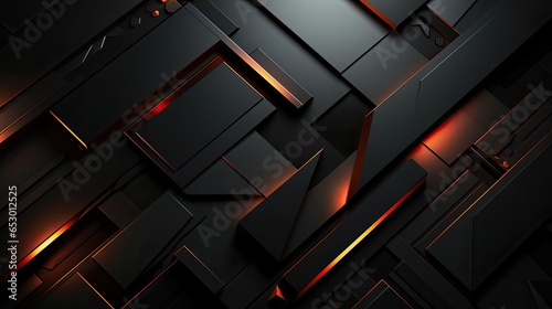 Fototapeta Naklejka Na Ścianę i Meble -  abstract modern luxury black background for modern wallpapers background