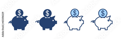 Bank icon vector. Bank sign and symbol, museum, university