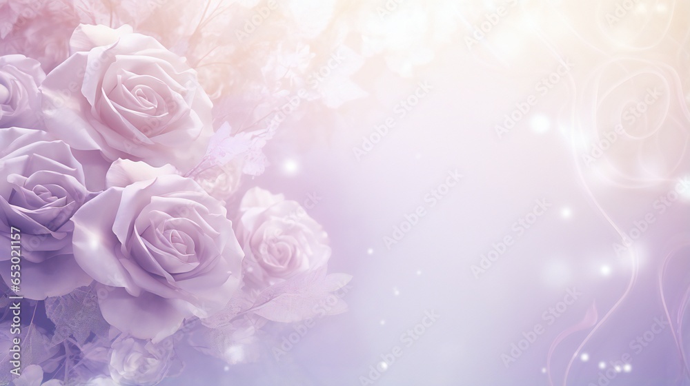 Rose background with copy space Rose background with copy space