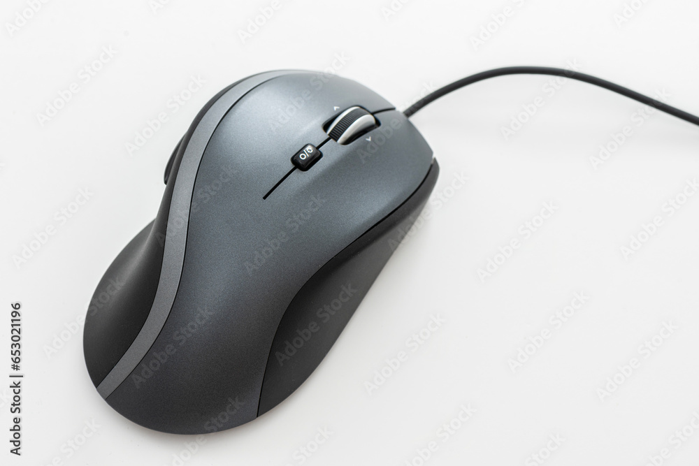 Cordless computer mouse isolated on white background. Cordless computer mouse isolated on white background.