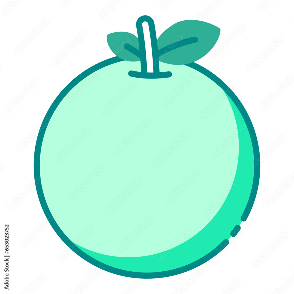 Obraz premium Orange green icon