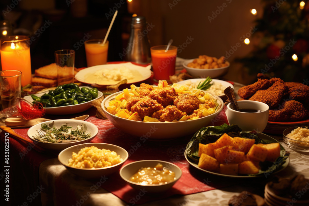 Kwanzaa feast table is a reminder of the importance of food and family during the holiday season
