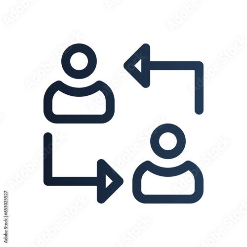 succession gradient icon