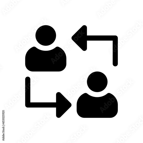 succession glyph icon