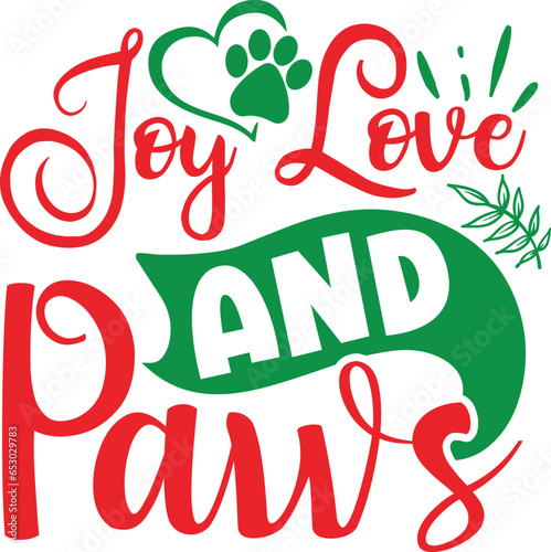 Joy love and paws