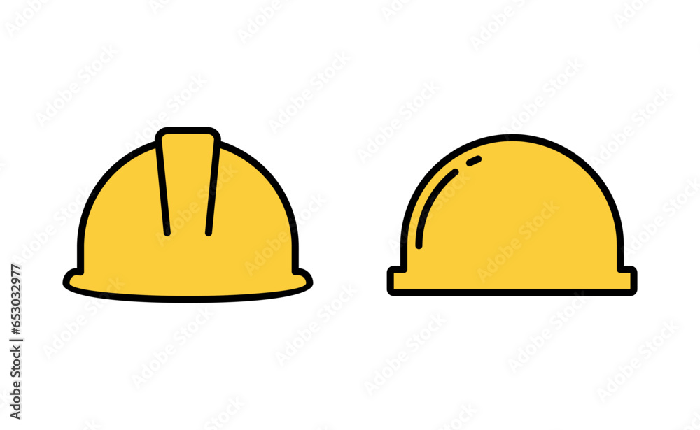 Helmet icon set for web and mobile app. Motorcycle helmet sign and symbol. Construction helmet icon. Safety helmet Helmet icon set for web and mobile app. Motorcycle helmet sign and symbol. Construction helmet icon. Safety helmet