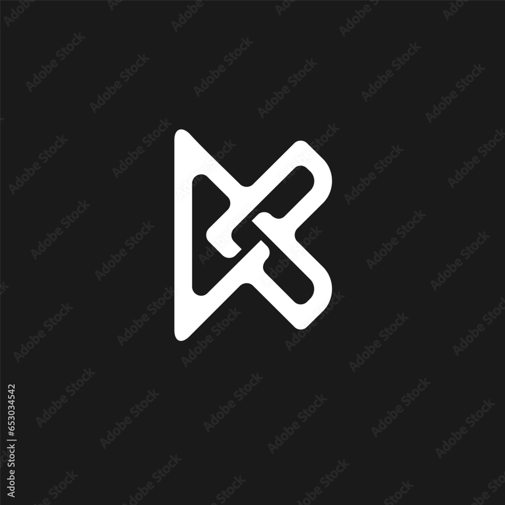 k abstract minimalist logo design k abstract minimalist logo design