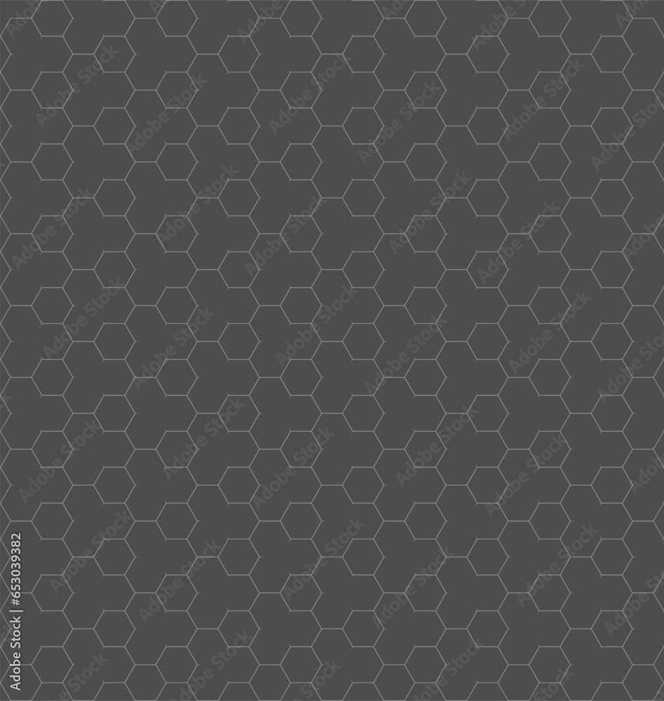 Abstract Geometric hexagon pattern. Texture for jersey editable vector Format 