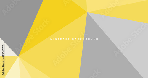 geometric yellow and grey background
