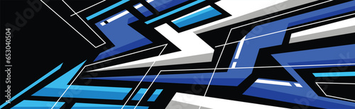 Automotive decal Wrap Vector element
