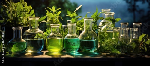 Research and development for natural alternatives in herbal medicine skincare and scientific glassware for botany