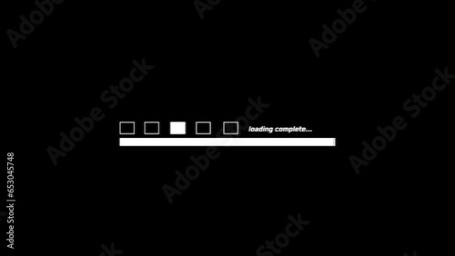 black and white loading bar fuii hud