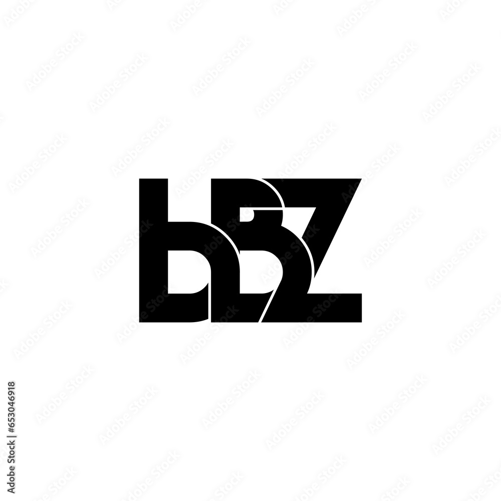 bbz initial letter monogram logo design bbz initial letter monogram logo design