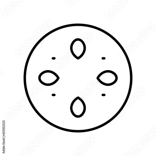 paella line icon