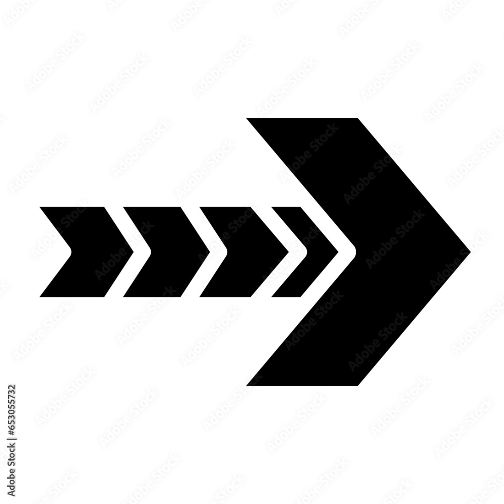 black arrow icon. glyph style. arrow icon for your web site design, logo, app, UI. arrow indicated the direction symbol. curved arrow sign