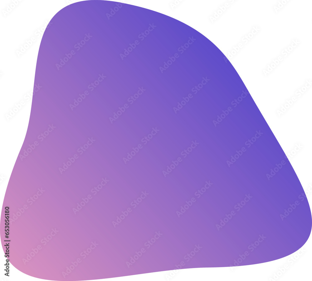 Abstract blob shape splash gradient vector element Abstract blob shape splash gradient vector element