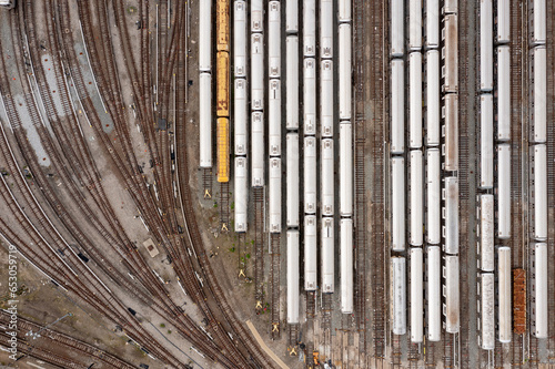 Coney Island Trainyard - Brooklyn, New York photo