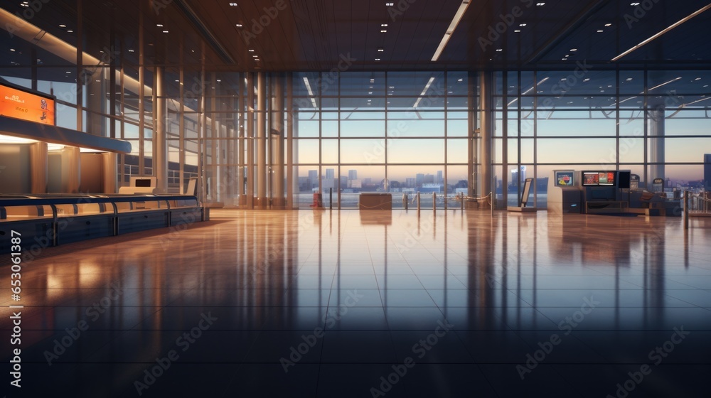 airport terminal generative ai